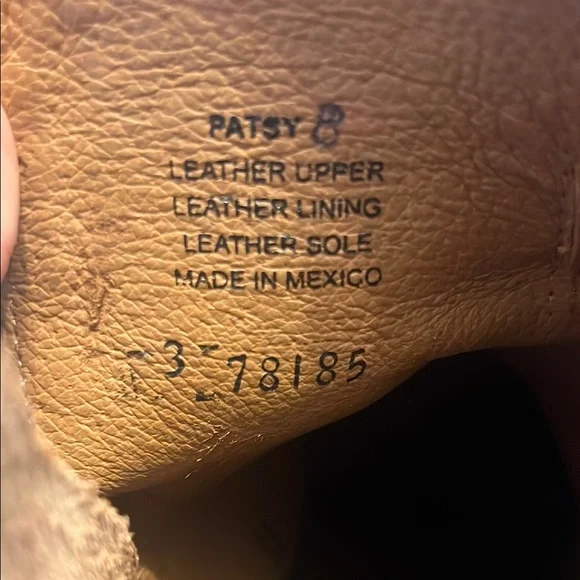 Freebird Patsy size 8 Brown Ankle Boots with Chunky Heel and Decorative Straps - Picture 8 of 13